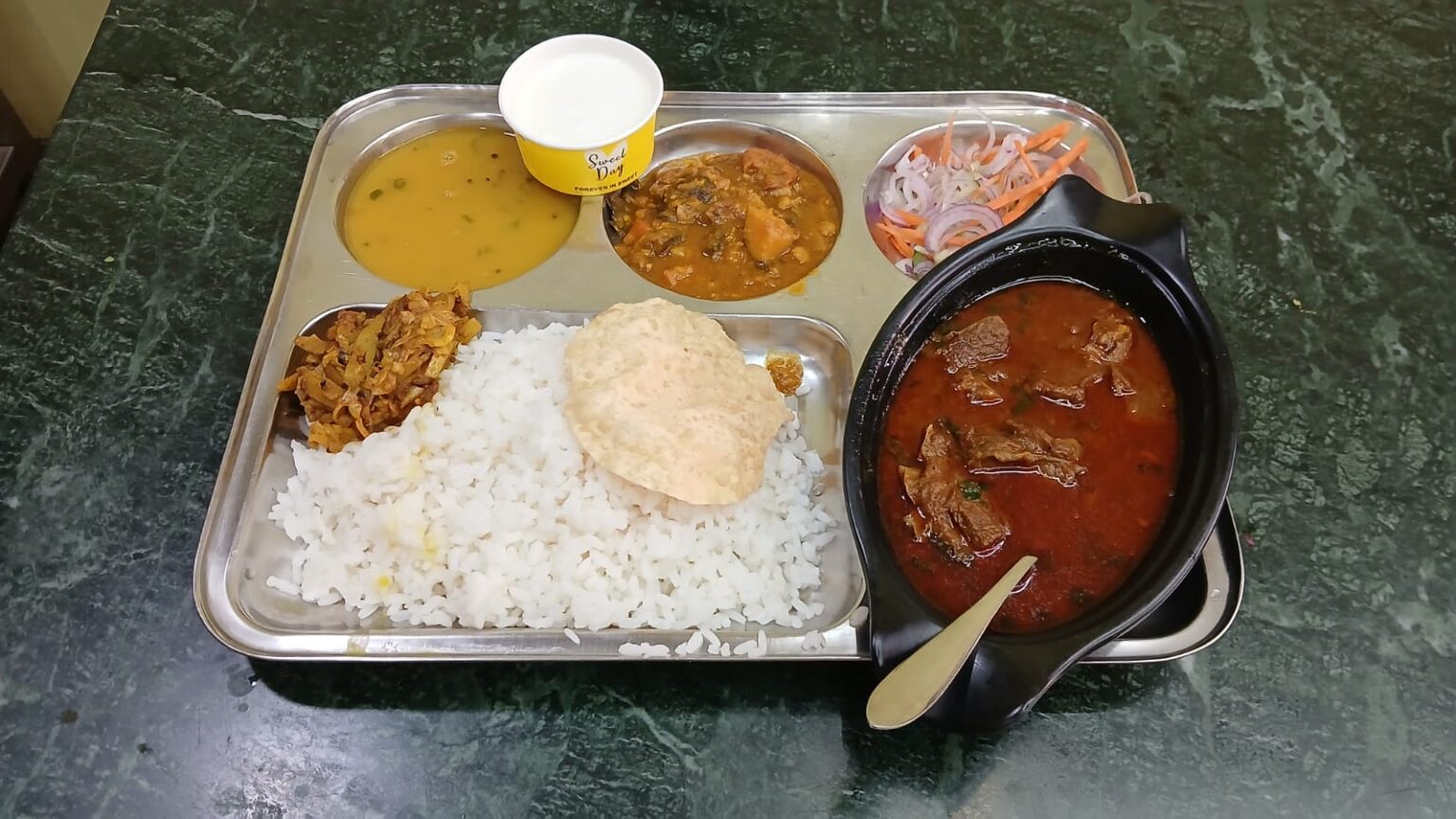 Mutton Thali